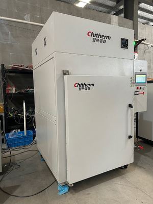 Mua Chứng chỉ ISO Và Kích thước phòng hiệu quả của 800 * 1000 * 1000mm Đối với 1200kg Light Gray Hot Air Drying Oven online manufacture