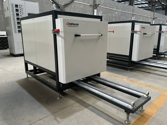 comprar Forno de caixa de atmosfera vertical com caixa cinza claro, autoajuste PID e atmosfera online manufacture