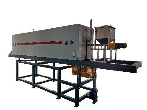 satın al Seramik Sinterleme Döner Döner Fırın 1100 C Saflık Kuvars Azot Hava Ortamı online manufacture