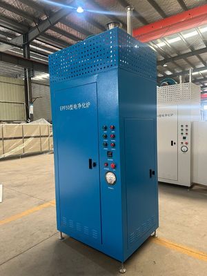 comprar Purificação elétrica semiautomática Incinerador de resíduos de tratamento de gases Forno a gás industrial online manufacture