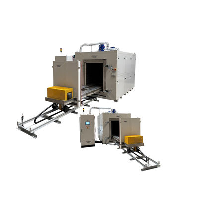 buy High-Capacity Hrf1350-06 Bogie Hearth Furnace + Multi-Stage Filtration Electric Purification System Muffle Furnace online manufacture