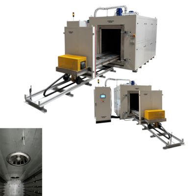 buy Energy-Saving and Environmentally Friendly Hrf1350-06 Hot Air Circulation Cart Furnace and Its Supporting Electrostatic Purification Device Furnace online manufacture